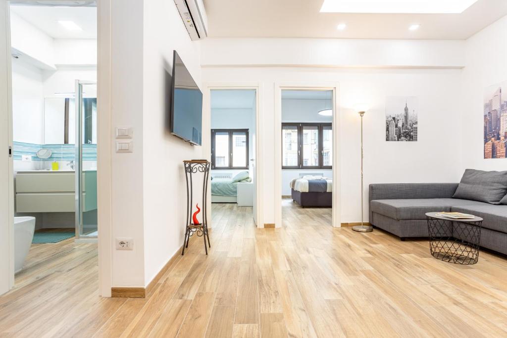 Część wypoczynkowa w obiekcie Vomero Deluxe Apartments