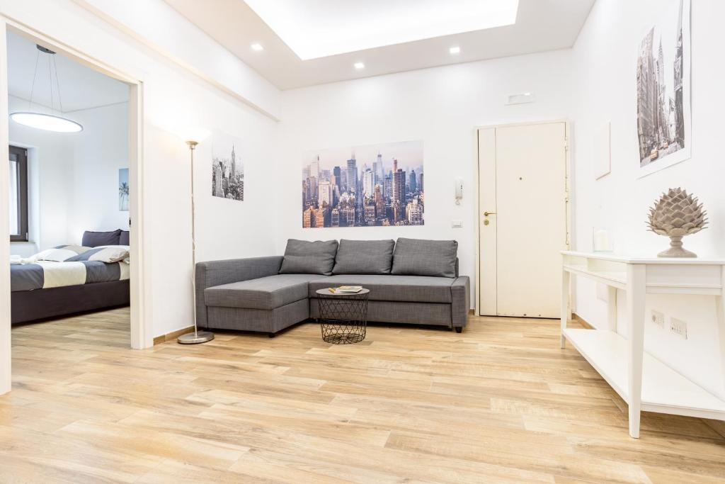 Część wypoczynkowa w obiekcie Vomero Deluxe Apartments