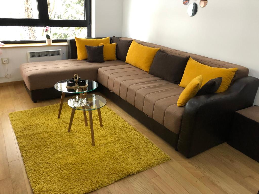 Posezení v ubytování Apartman LUX STELLA