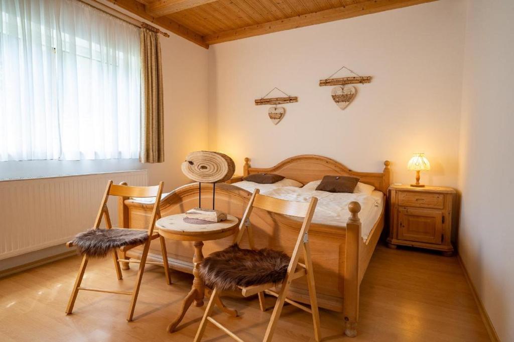 Posezení v ubytování Landhaus Laih