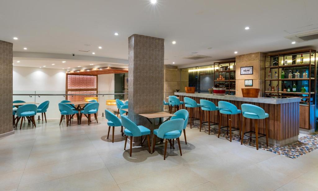 Posezení v ubytování Samawi Hotel