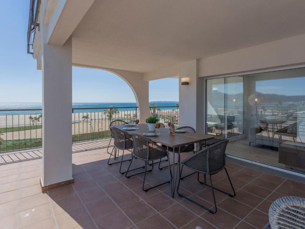 Μπαλκόνι ή βεράντα στο Apartment Bahia-9 by Interhome