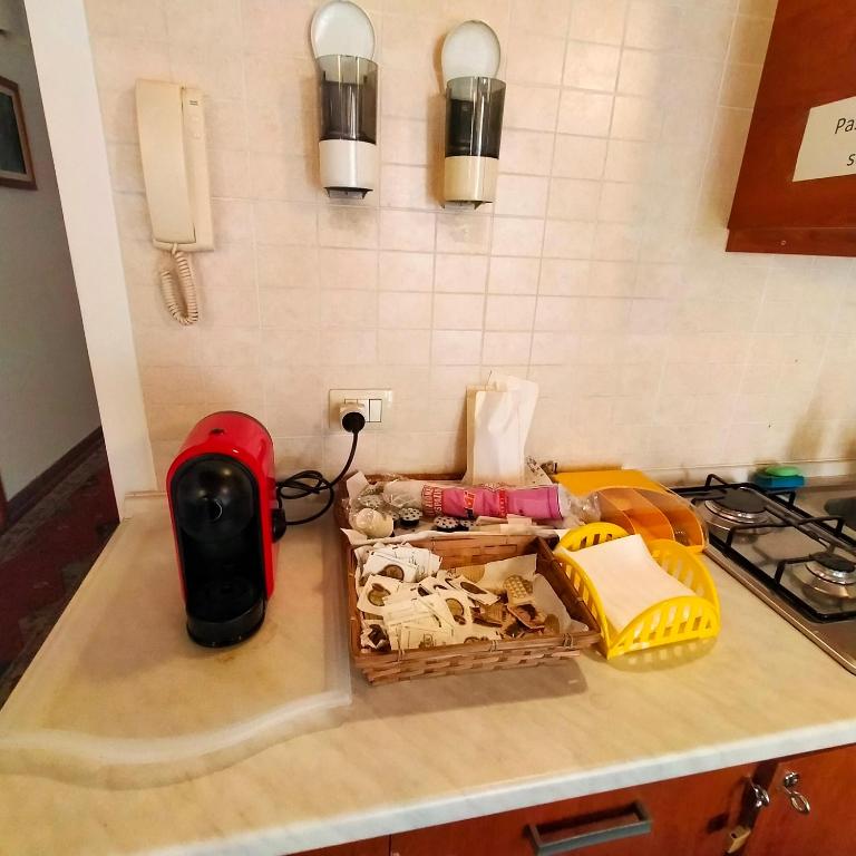 A kitchen or kitchenette at Terra del Sole Vittoria