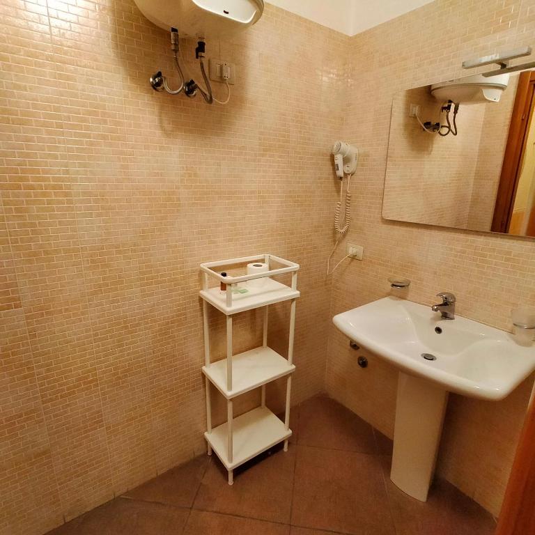 A bathroom at Terra del Sole Vittoria