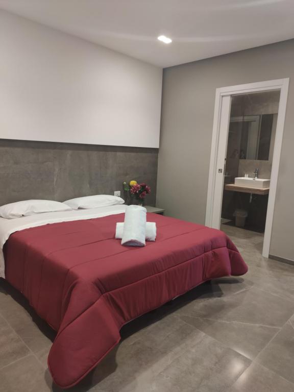 Postel nebo postele na pokoji v ubytování Hotel Valle Verde