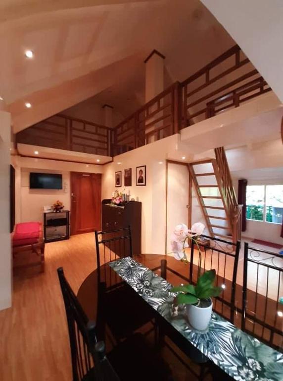 Posezení v ubytování Dreamink farm og Myl`s place