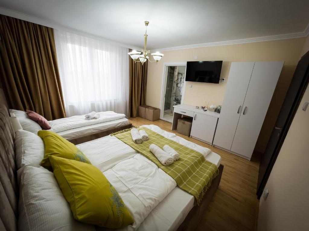 Postel nebo postele na pokoji v ubytování Casa BLANCO