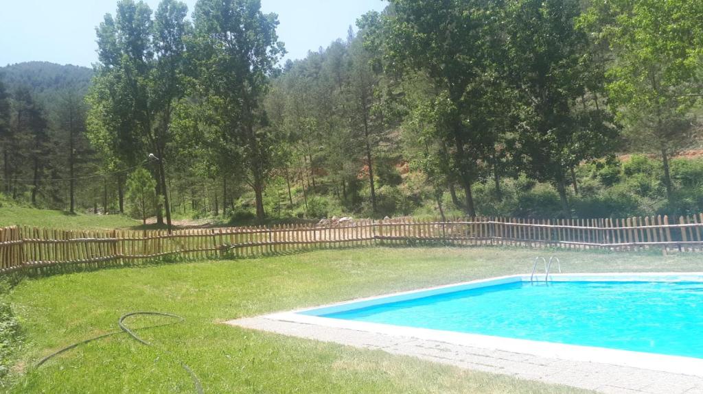 Bazén v ubytování Bungalow Tossa Pelada i Mobil Home Rodell nebo v jeho okolí