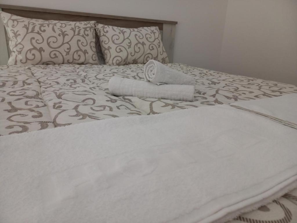 Postel nebo postele na pokoji v ubytování Apartman Tanja