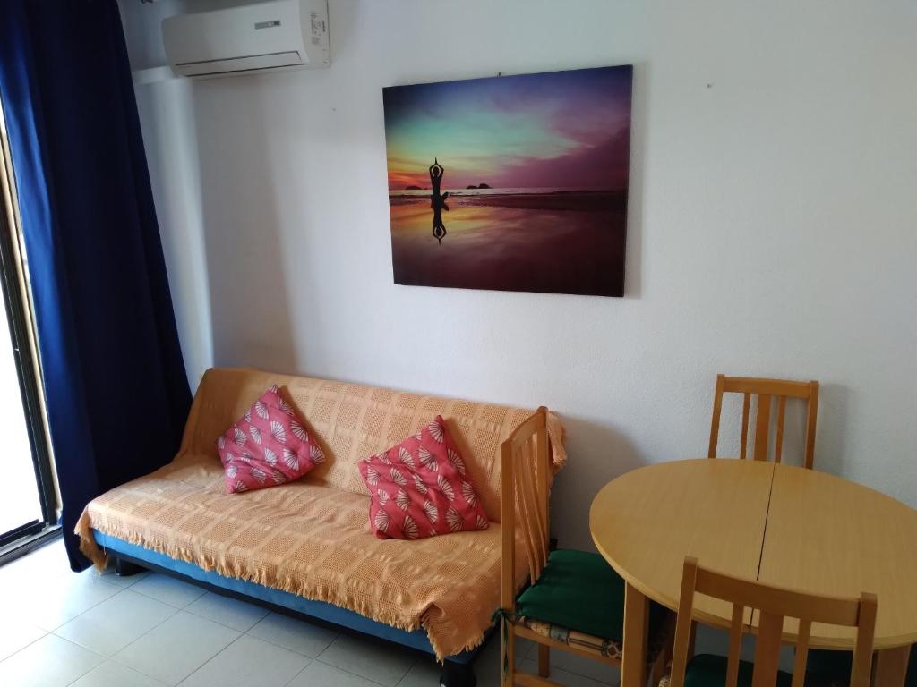 A seating area at Apartment Laguna