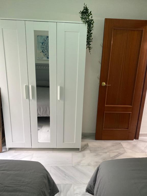 Posteľ alebo postele v izbe v ubytovaní Apartamento Mariblanca 6