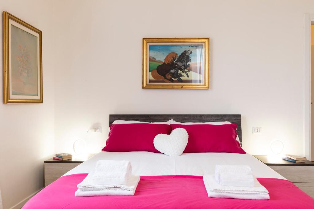 Posteľ alebo postele v izbe v ubytovaní BICOCCA HOME - 2 Bedrooms