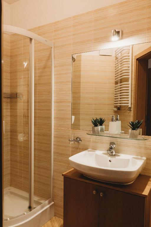 Kúpeľňa v ubytovaní ClickTheFlat Gdański Center Prestige Apart Rooms