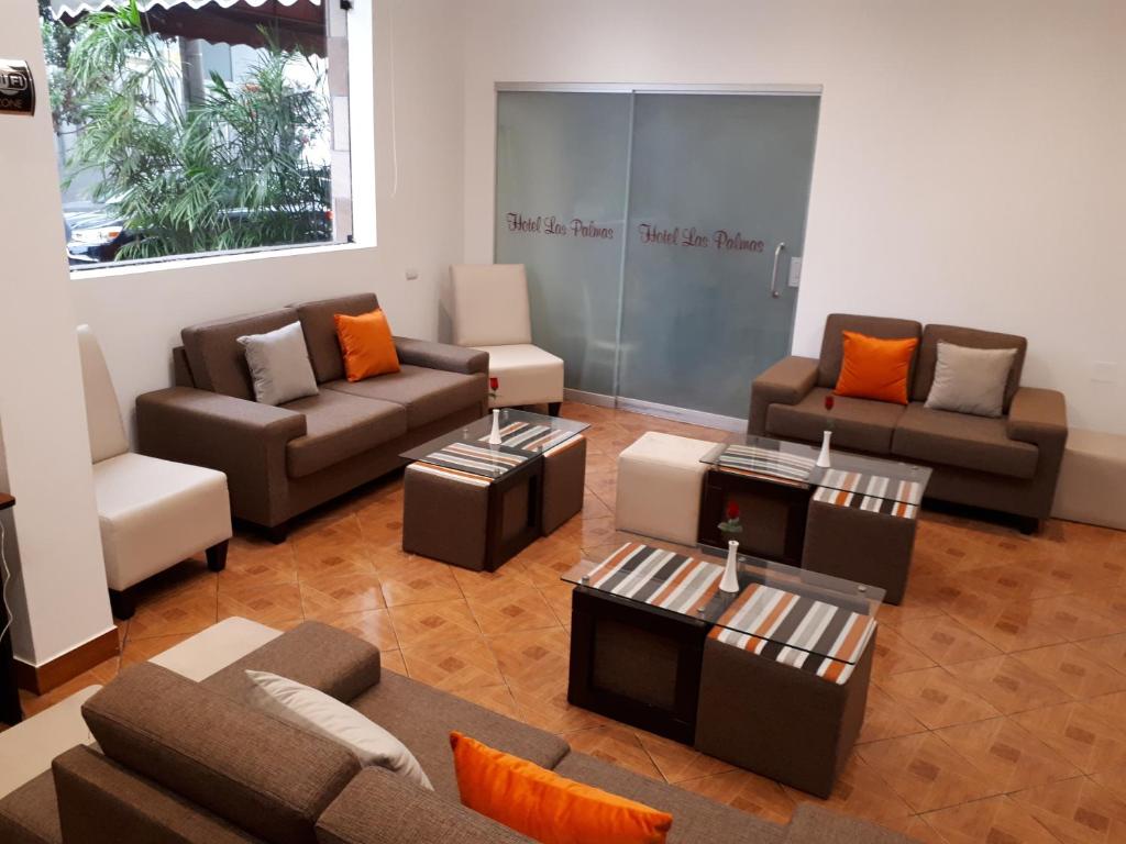 Posezení v ubytování Hotel Las Palmas