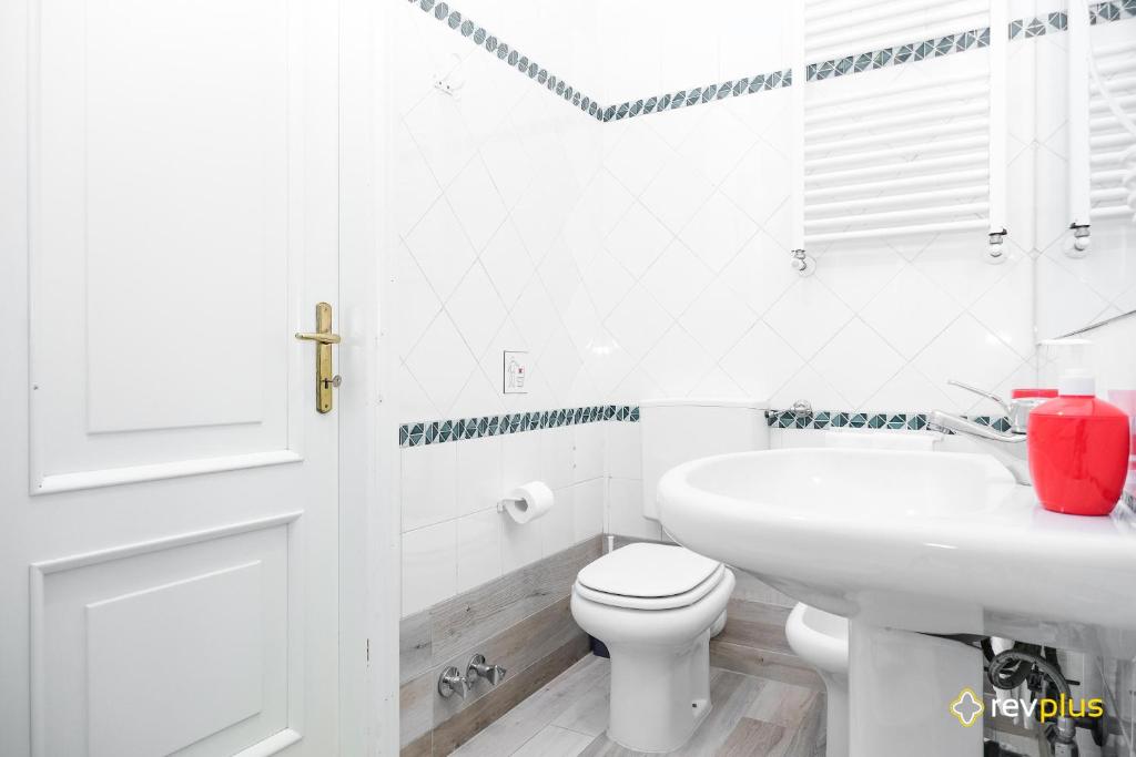 Koupelna v ubytování Lia Rooms