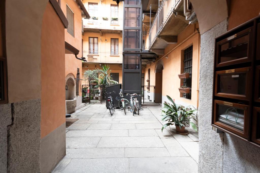 Budynek, w którym mieści się apartament