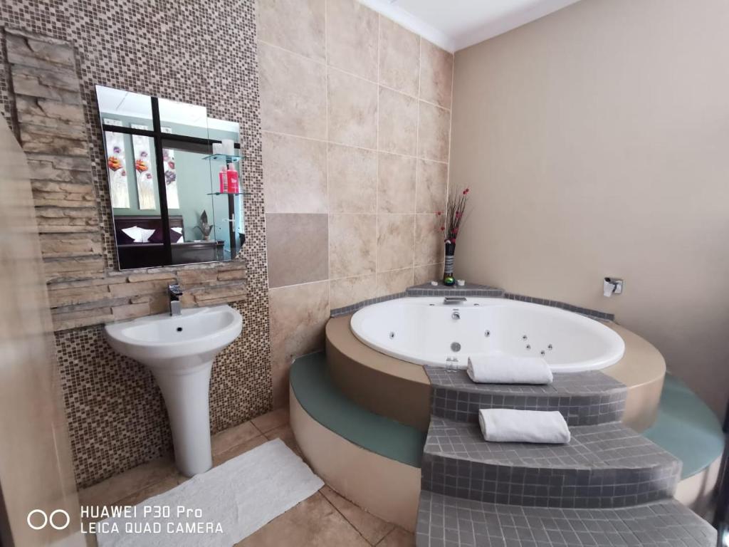 Koupelna v ubytování Moonriver Guesthouse