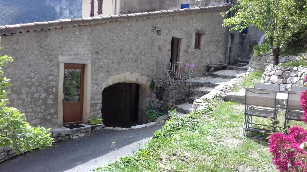 Zahrada ubytování Gite de Pascal et Virginie
