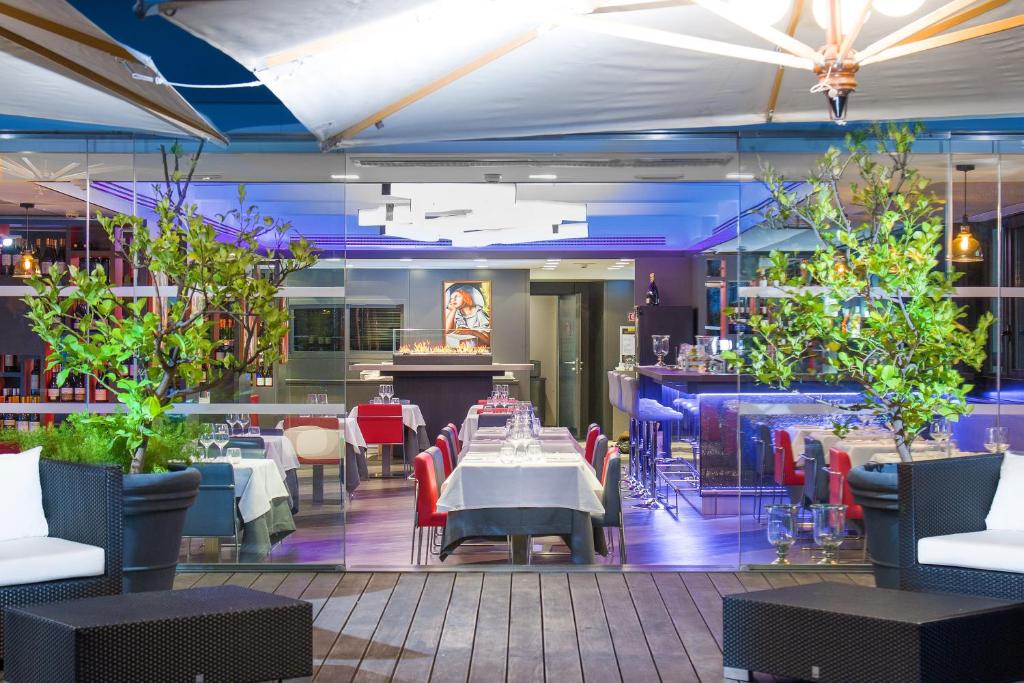 Posezení v ubytování iQ Hotel Roma