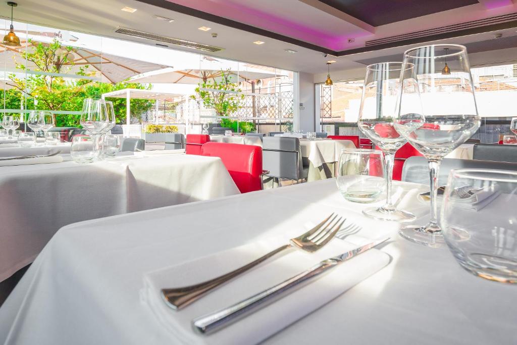 Restaurace v ubytování iQ Hotel Roma