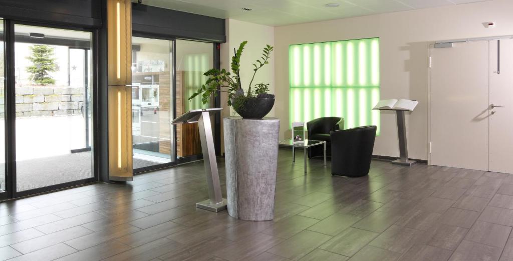 Vstupní hala nebo recepce v ubytování Aarau West Swiss Quality Hotel