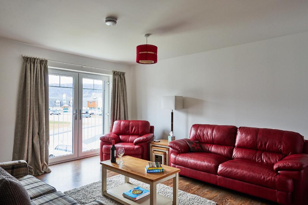 Χώρος καθιστικού στο Aviemore apartment (pet friendly) - sleeps 4