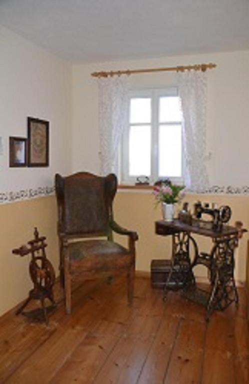 Posezení v ubytování Gasthaus Holdermühle