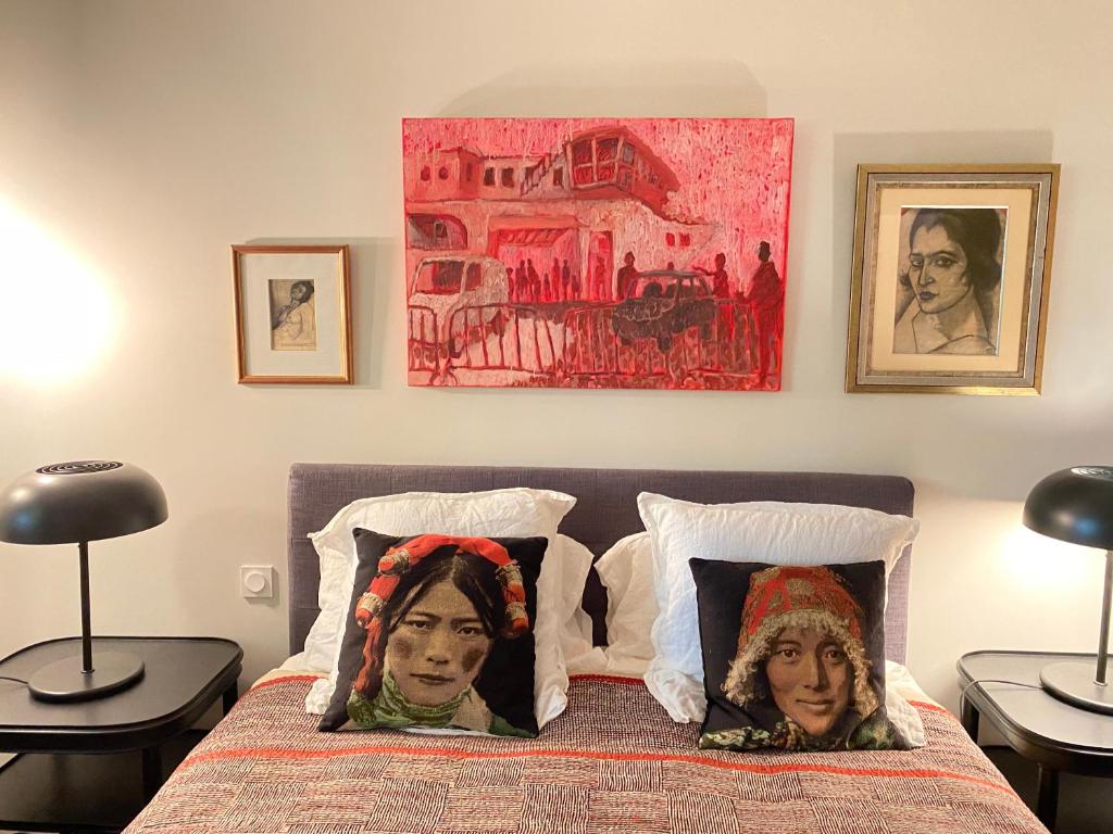 Un Verger dans la Ville - Habitación Doble Deluxe Con Ducha