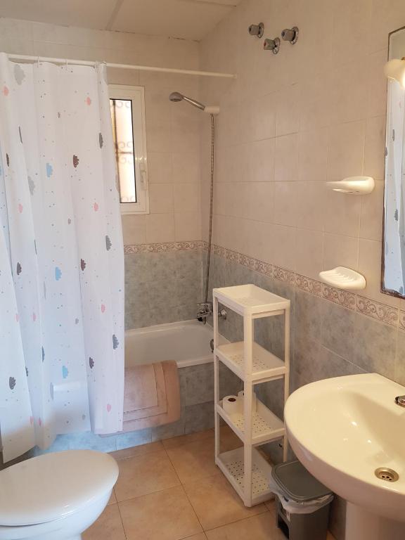 Koupelna v ubytování Casa Maria