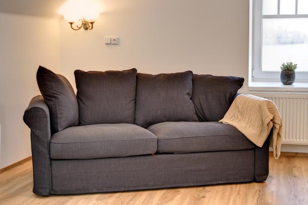 Posezení v ubytování Apartmány Hájovna