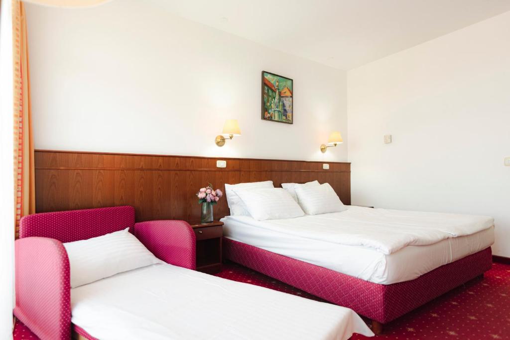 Postel nebo postele na pokoji v ubytování Hotel Čatež - Terme Čatež