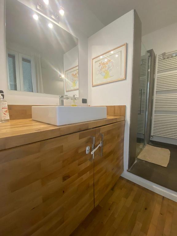Koupelna v ubytování CASA SANDRA