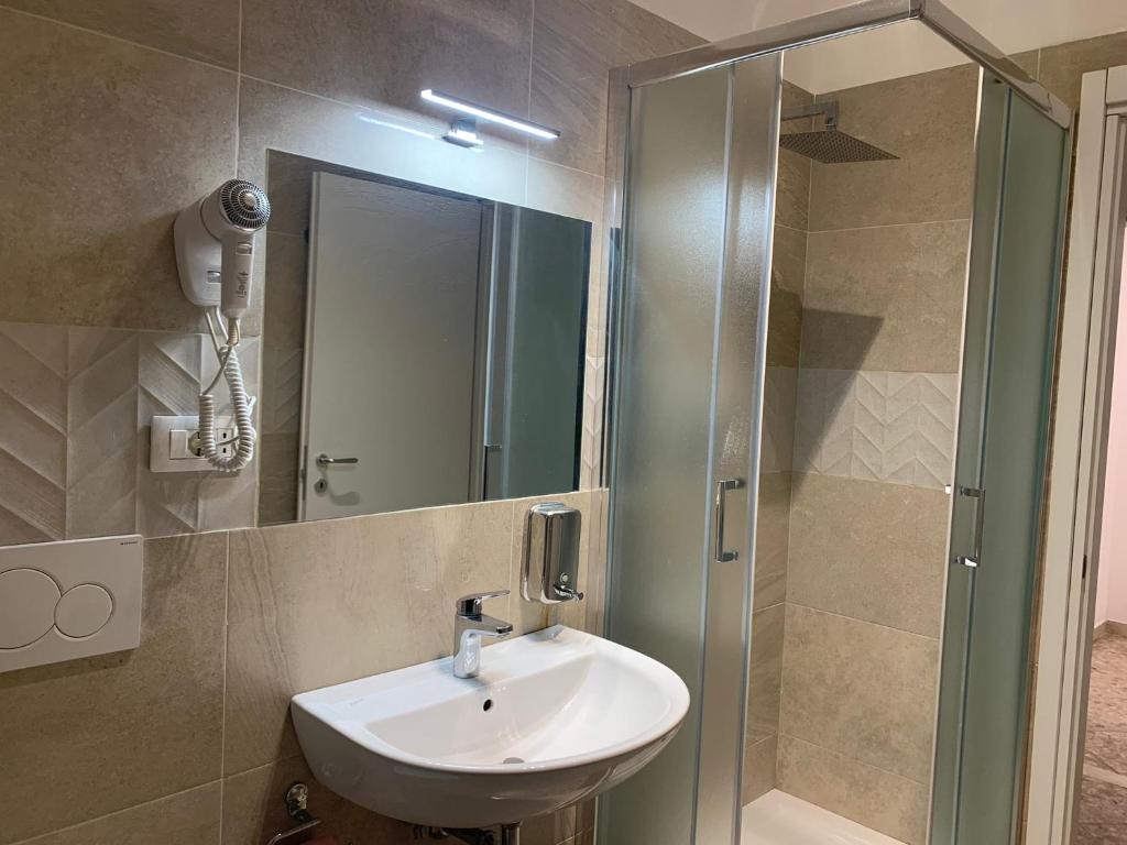 Kúpeľňa v ubytovaní Catania Apartment Borgo Suite Autonomous