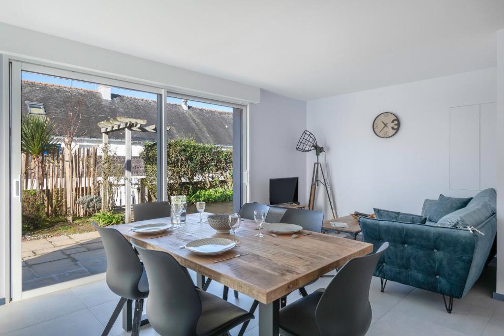 Et opholdsområde på À moins de 300m de la mer, maison cosy pour 4