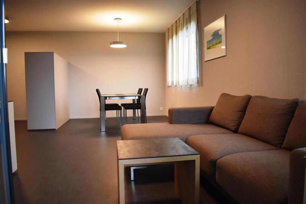 Posezení v ubytování Aparthotel-aarau-WEST Swiss Quality