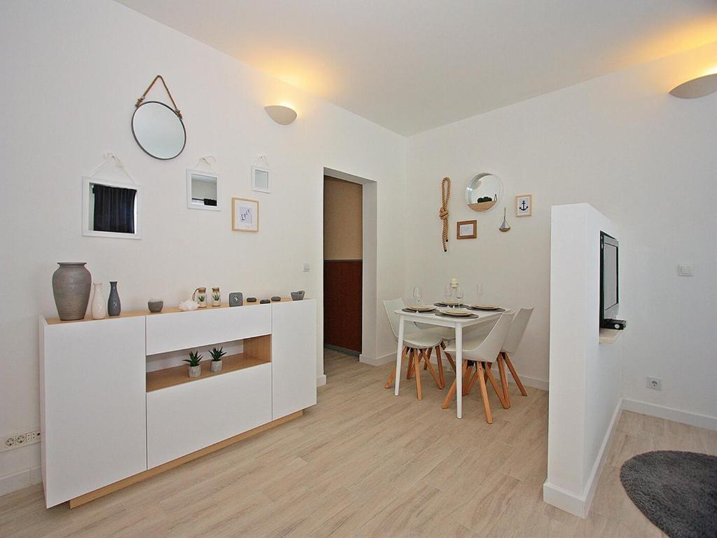 Kuchyň nebo kuchyňský kout v ubytování Apartments Tomy