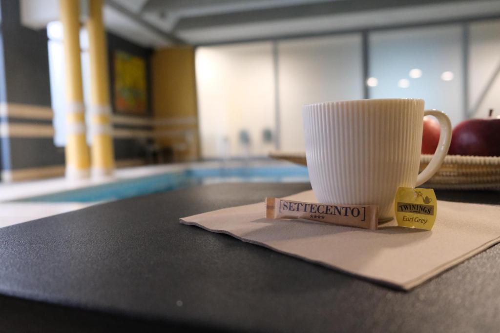 Bazén v ubytování Settecento Hotel nebo v jeho okolí
