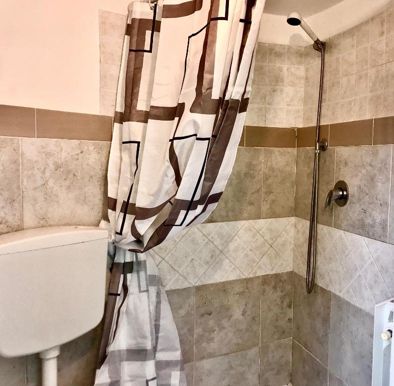 A bathroom at Casa della Rosina