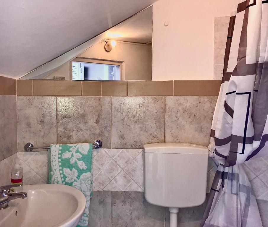 A bathroom at Casa della Rosina
