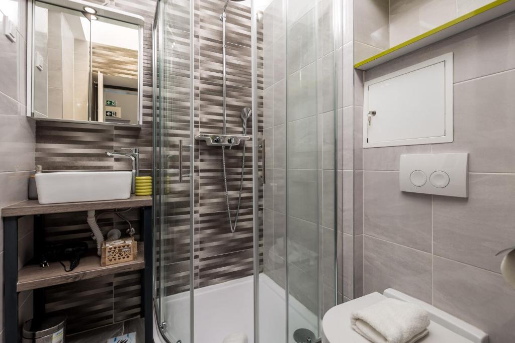 Kúpeľňa v ubytovaní Apartments Piccola Venezia