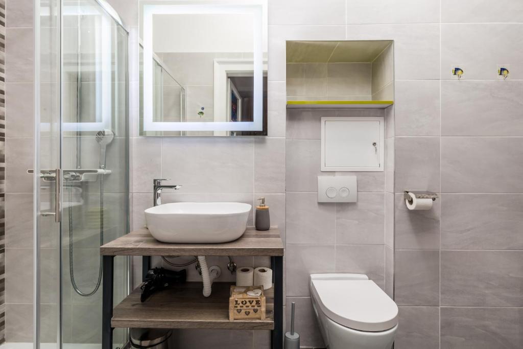 Kúpeľňa v ubytovaní Apartments Piccola Venezia