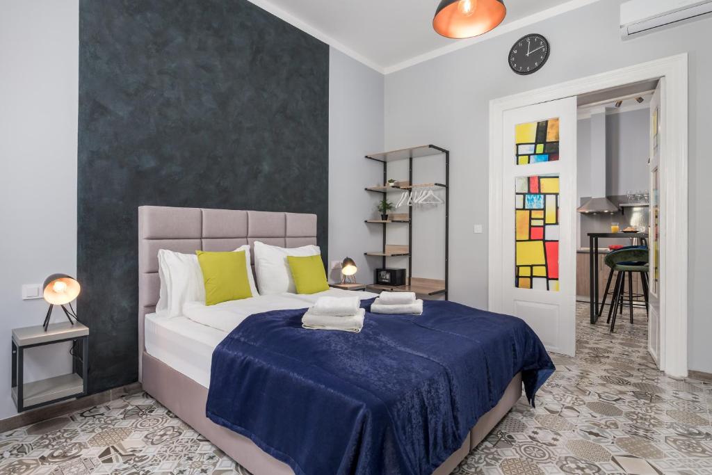 Posteľ alebo postele v izbe v ubytovaní Apartments Piccola Venezia