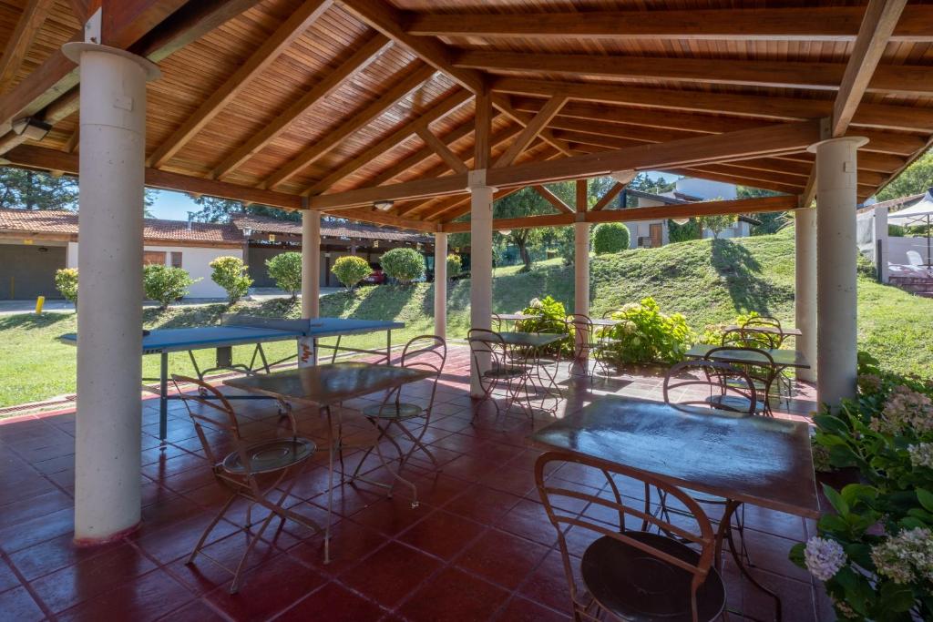Zahrada ubytování Cabañas Loma Azul