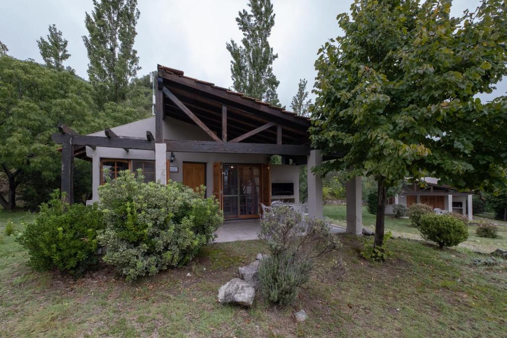 Zahrada ubytování Cabañas Loma Azul
