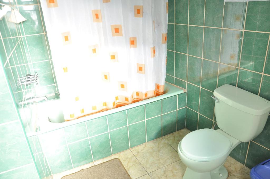 Koupelna v ubytování Hostal Goya Andina