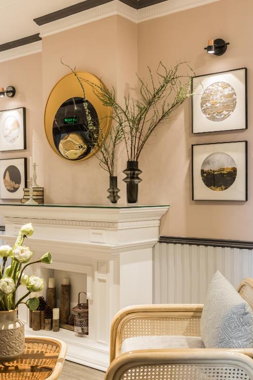 Posezení v ubytování ARTIS Hotel Da Lat