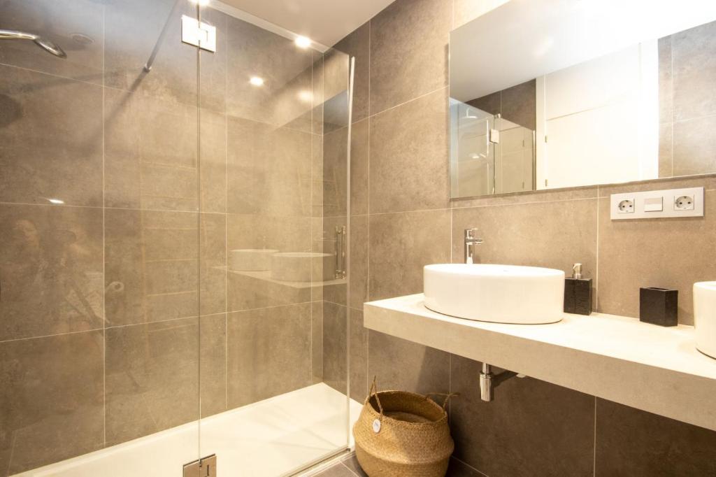 Koupelna v ubytování Luxury apartment stunning seaview BS 3104