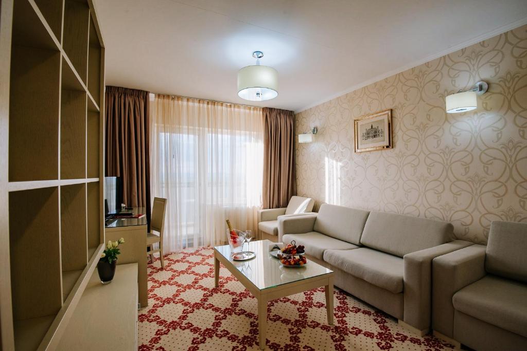 Posezení v ubytování Caprioara Spa&Wellness Resort