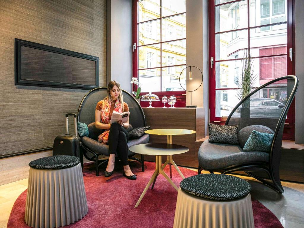 Posezení v ubytování Mercure Wien Zentrum