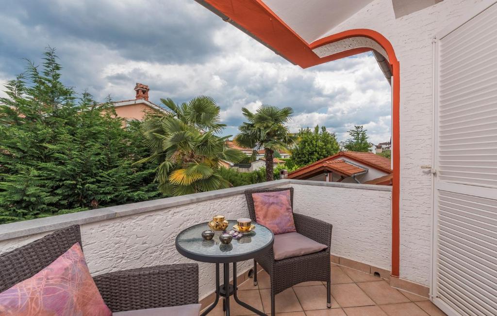 Balkón alebo terasa v ubytovaní Villa Vallis Aurea for max 10 Persons with pool Kukci Poreč
